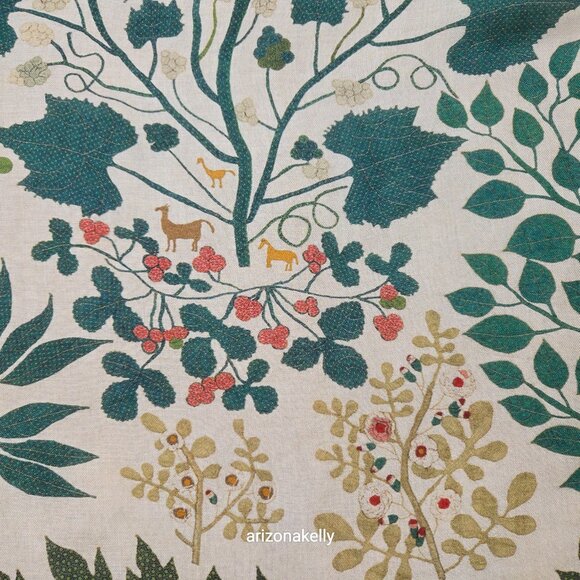 NWT The Met Tree of Life Scarf Modal/Cashmere Blend Square Quilting Museum - Picture 8 of 13